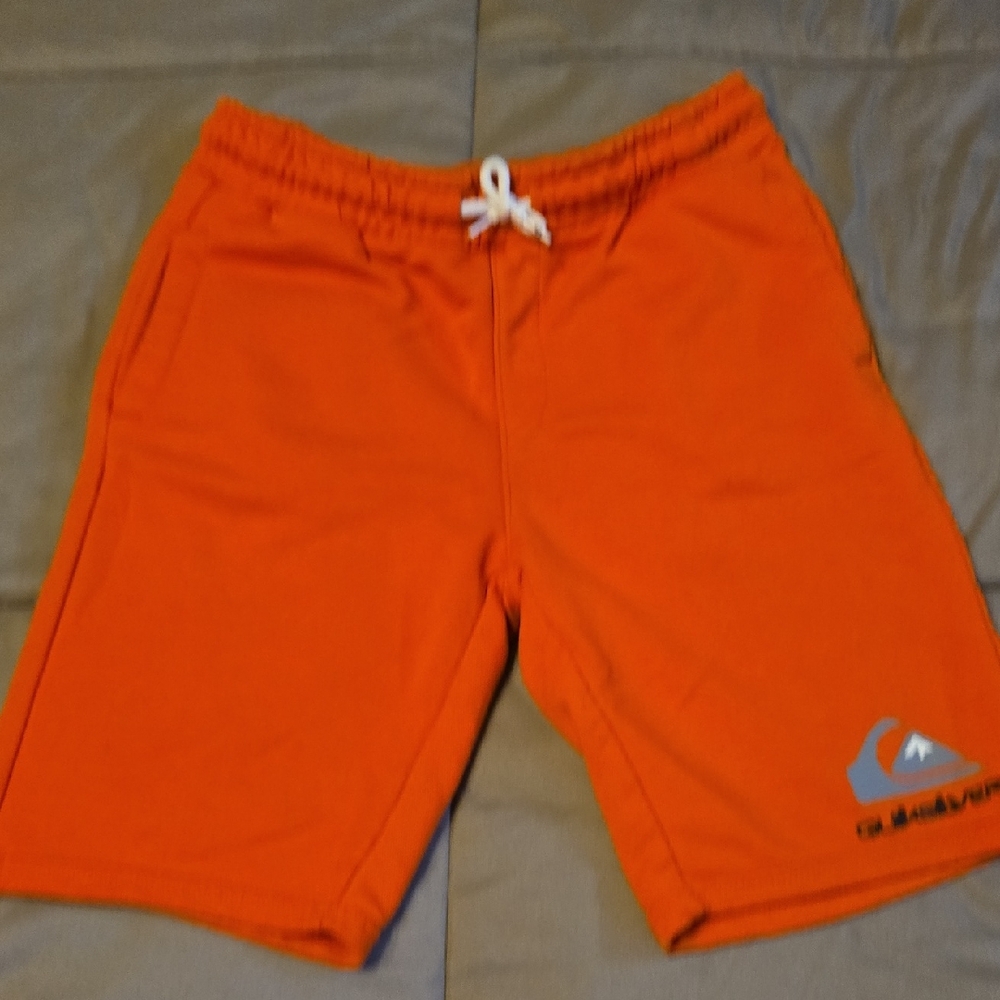 Quiksilver Vibrant Orange Athletic Shorts